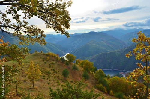 lake and mountains in Bulgaria 