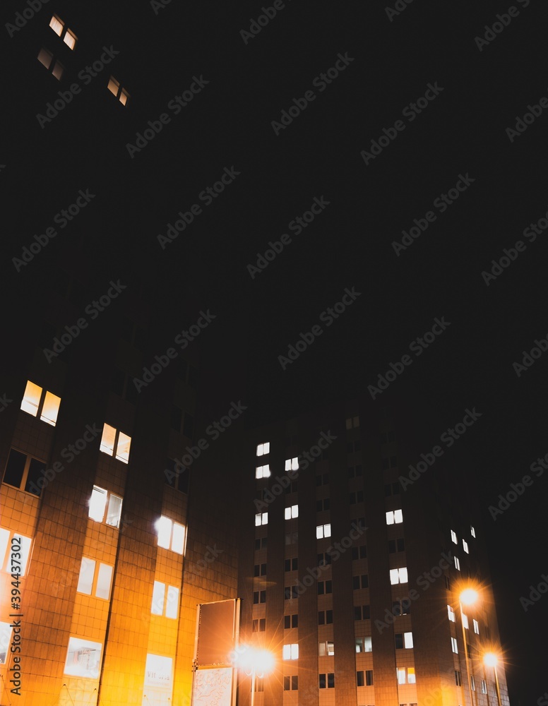 Naklejka premium city lights