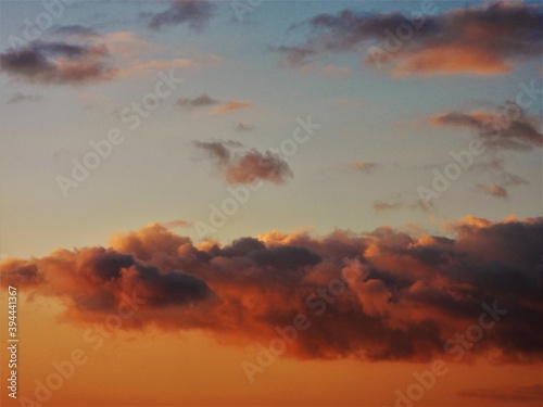 sunset in the sky , zachód słońca © Multimen