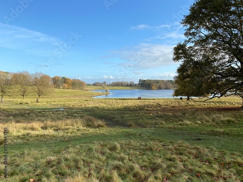 Tatton Park in Cheshire in the Autumn Sunshine