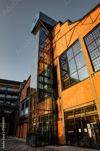 old building  modern