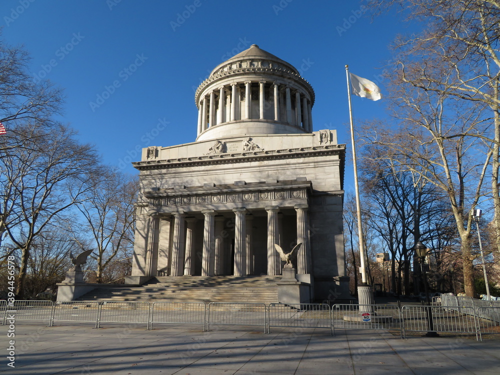 Grant`s Tomb honors America`s 18th president, Ulyssess S. Grant in Upper Manhattan, New York City, USA.