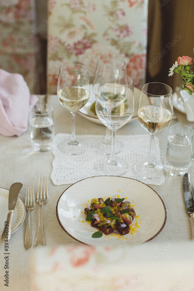 Food on plate, Sweden Food on plate, Sweden