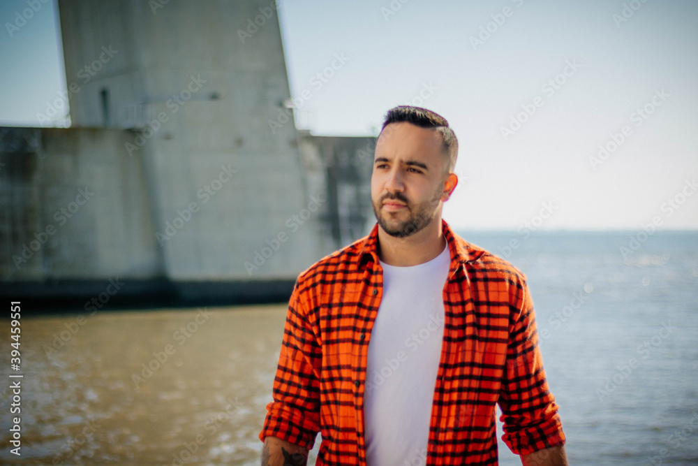 Fototapeta premium man modeling