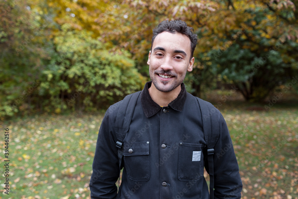Portrait of smiling man, Sweden Portrait of smiling man, Sweden