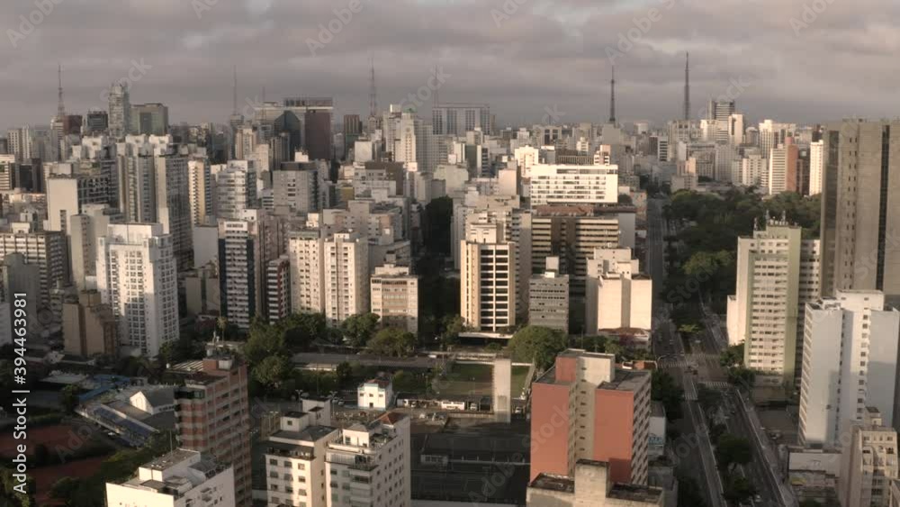 Big cities, big buildings, and big avenues. Sao Paulo city, Brazil. Big cities, big buildings, and big avenues. Sao Paulo city, Brazil.