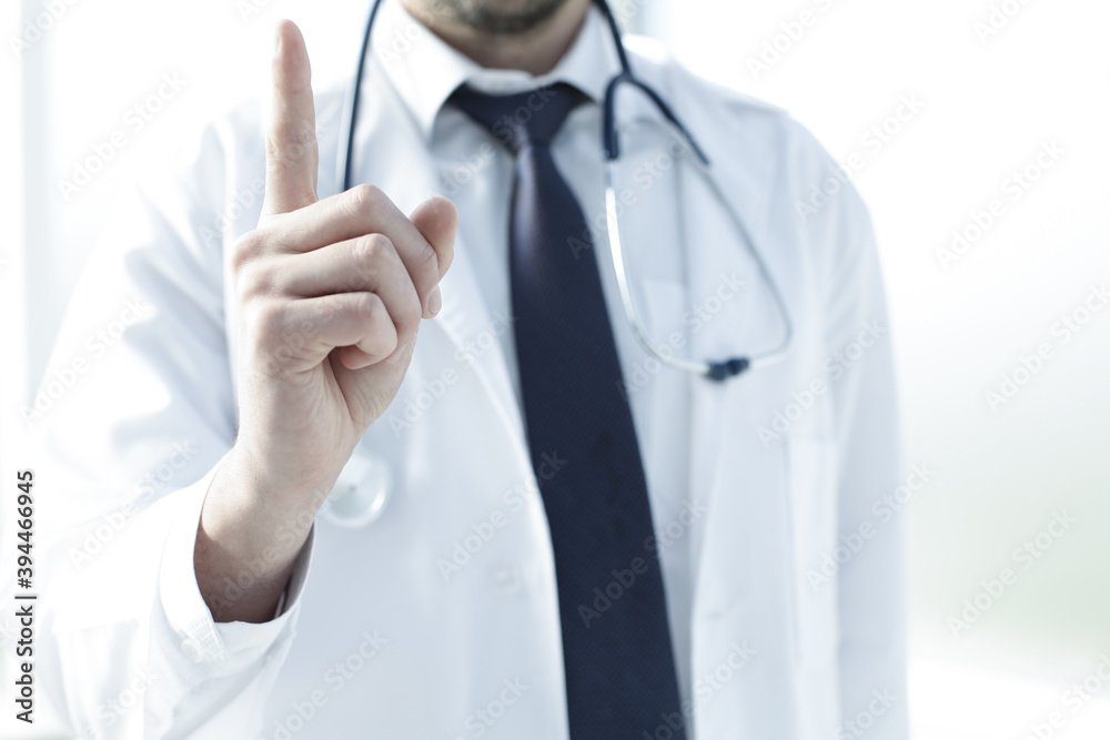 Doctor working in hospital patient consultation Doctor working in hospital patient consultation