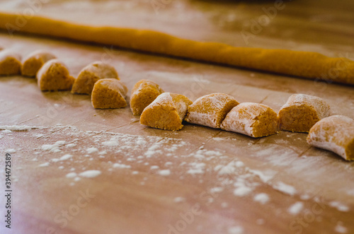 Raw Sweet Potato Gnocchi