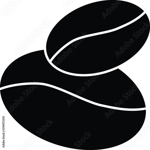 Drinks line icon for coffee and bean