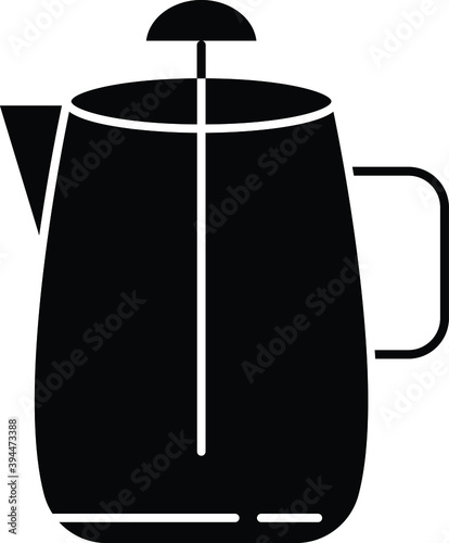 Drinks line icon for jug and drink