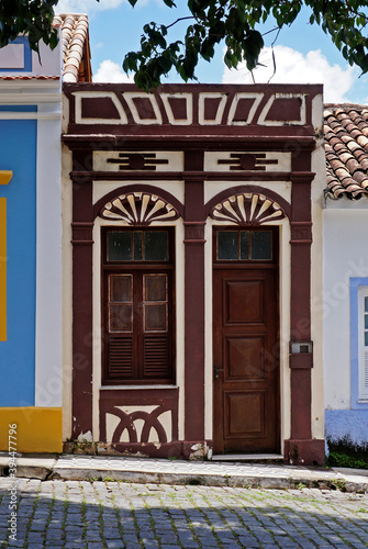 Old facade in historic center in Sao Joao del Rei, Brazil © Wagner Campelo