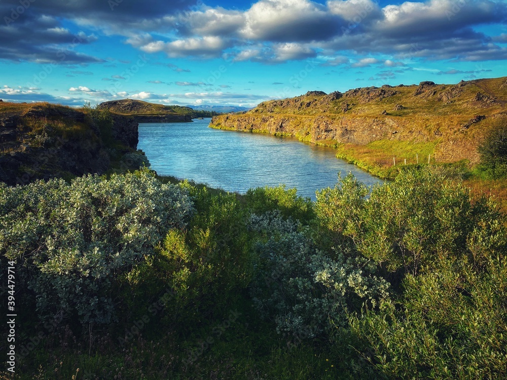 Fantastic natural sites around the lake of Myvatn, Iceland Fantastic natural sites around the lake of Myvatn, Iceland