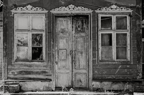 old abandoned building