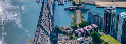 Photography SYDNEY - NOVEMBER 10, 2015: Sydney Anzac Bridge on a beautiful morning