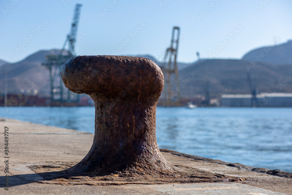 mooring ducks for ships in the cargo port mooring ducks for ships in the cargo port