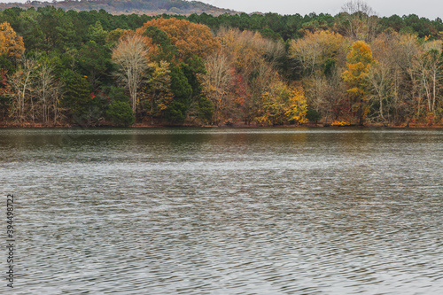 Obraz na płótnie Madison County Public Fishing Lake in Gurley Alabama w salonie