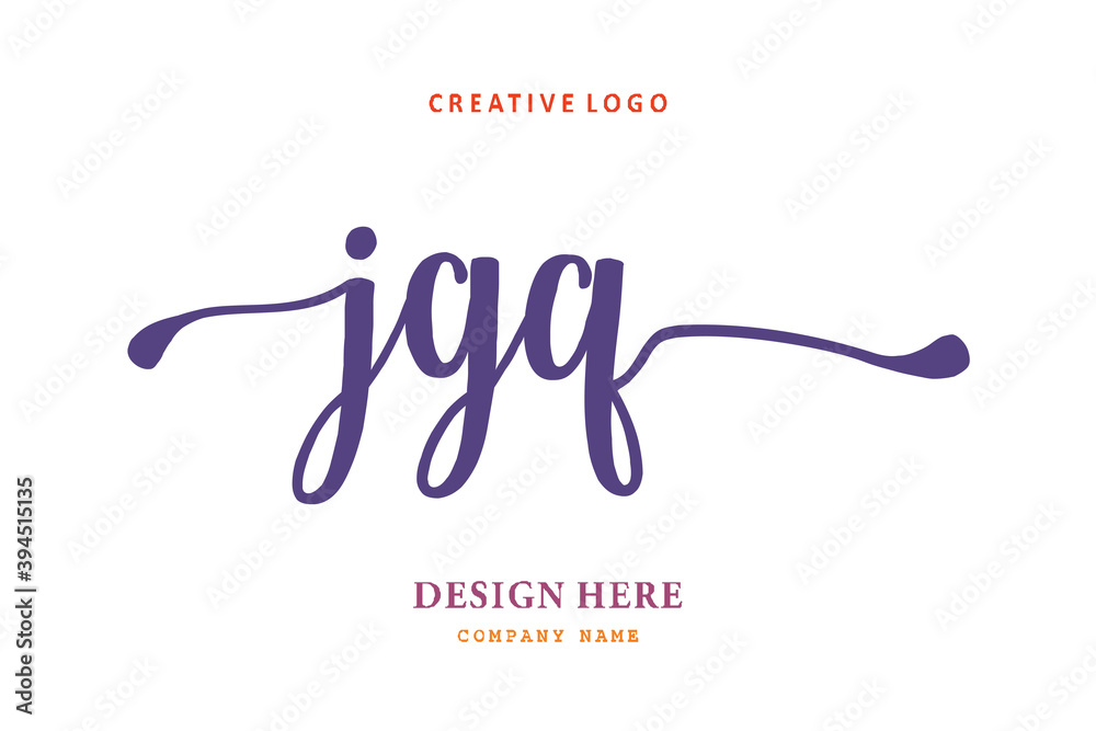 JGQ lettering logo is simple, easy to understand and authoritative JGQ lettering logo is simple, easy to understand and authoritative