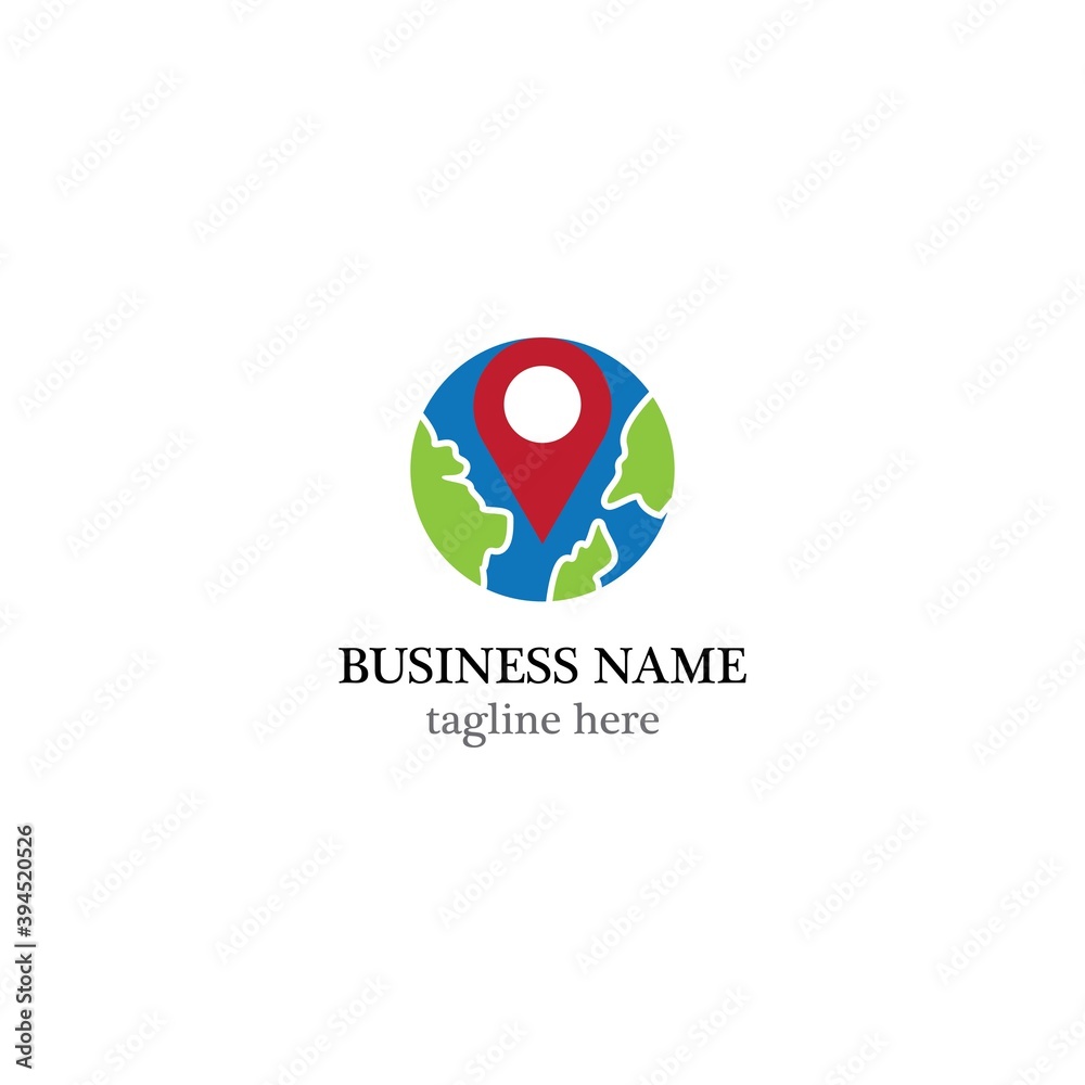 GPS logo template GPS logo template