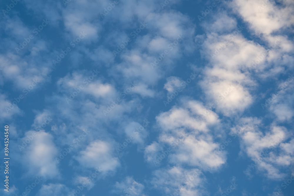 Beautiful blue sky with clouds for background Beautiful blue sky with clouds for background