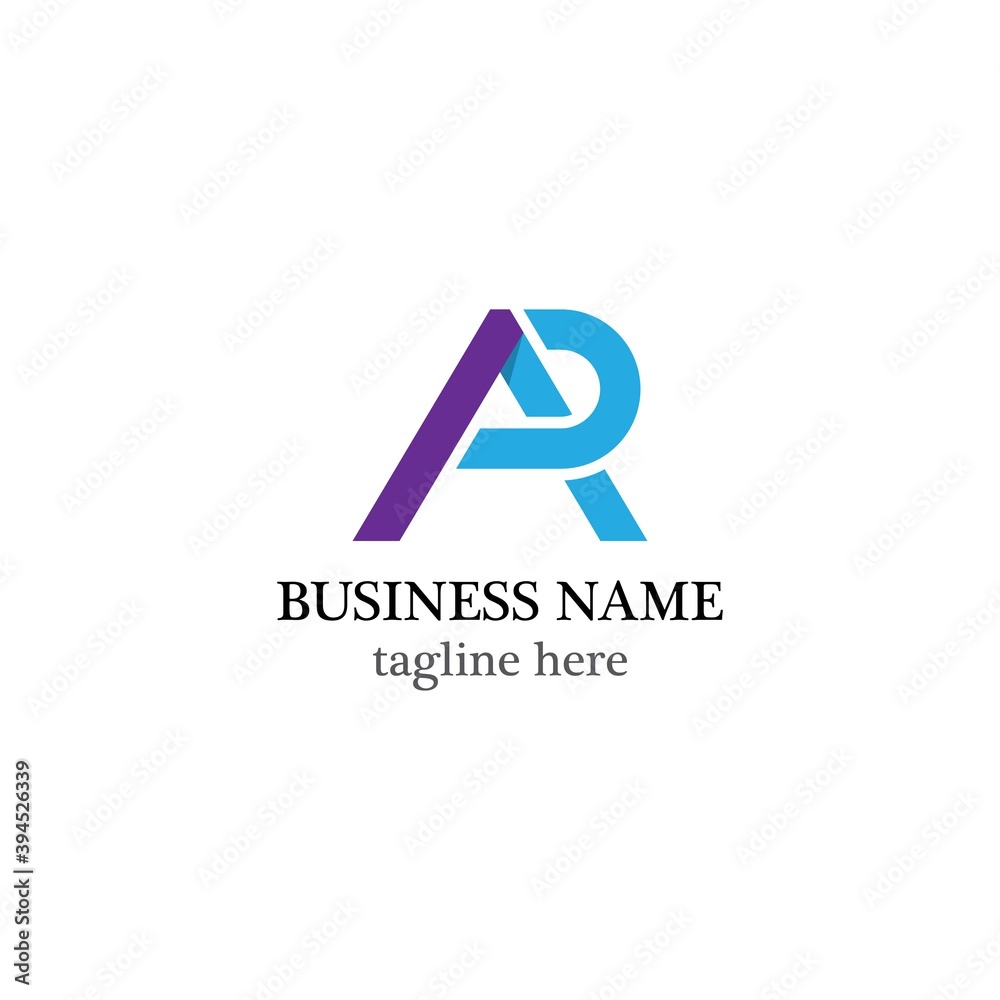 A Letter logo business template A Letter logo business template