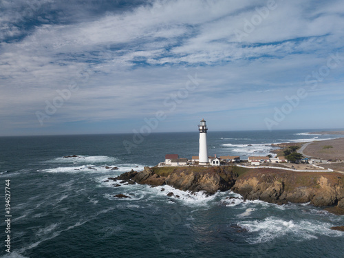 Lighthouse On the Ocean Coast