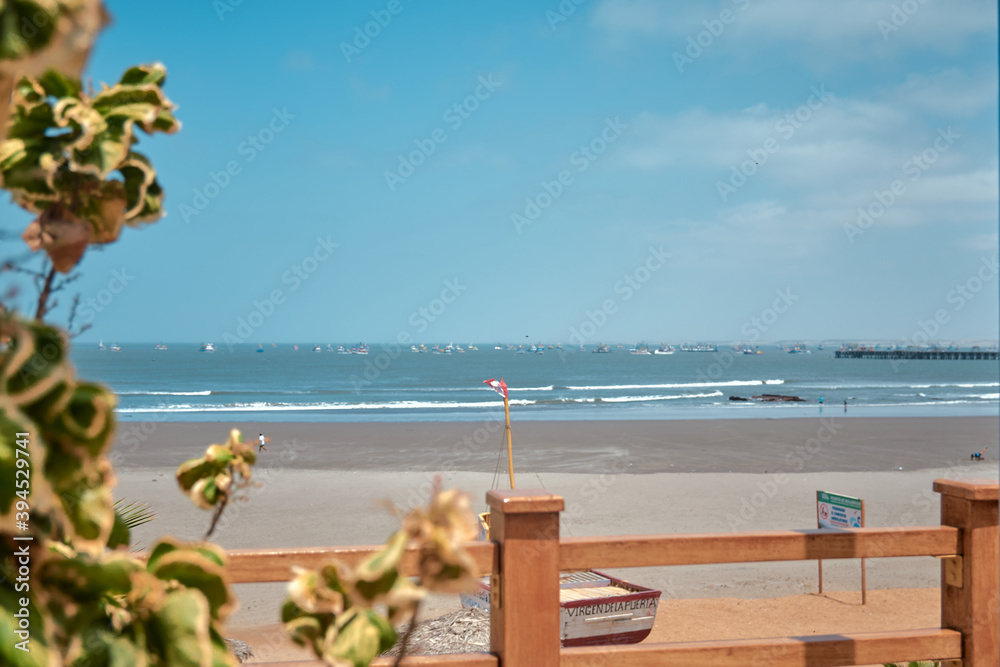 Fototapeta premium Puerto Malabrigo en La libertad - Perú