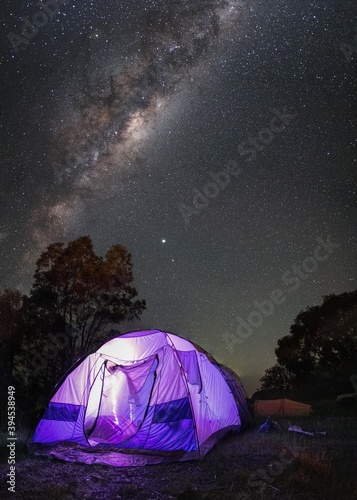 Camping Milky Way