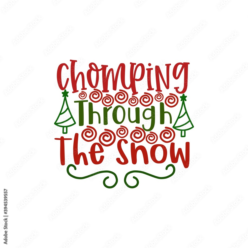 Chomping Through The Snow
