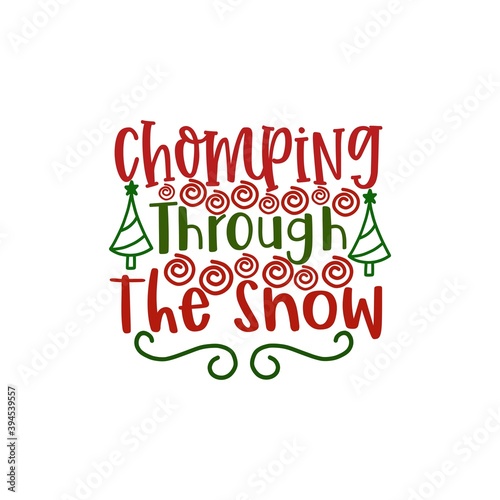 Chomping Through The Snow
