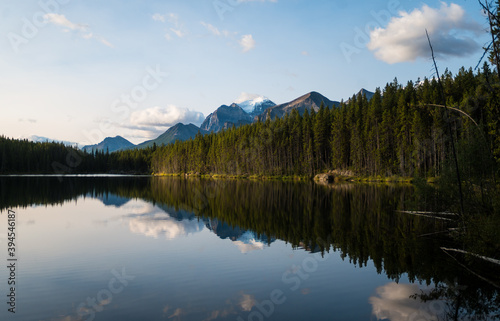 Canadian Rocky mountains in summer