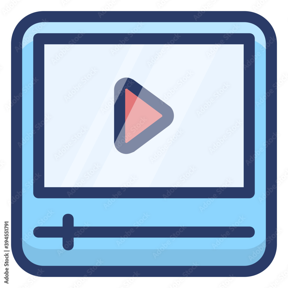 Video Tutorial Vector Video Tutorial Vector