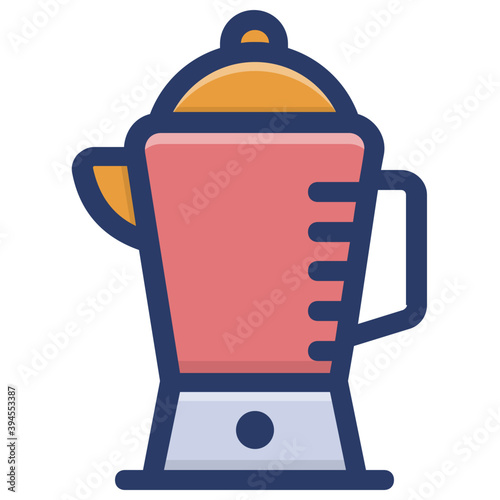 Tea Thermos Vector 