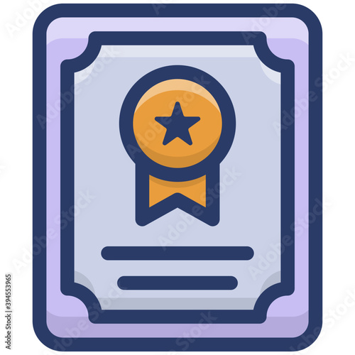 Achievement Certificate Vector 