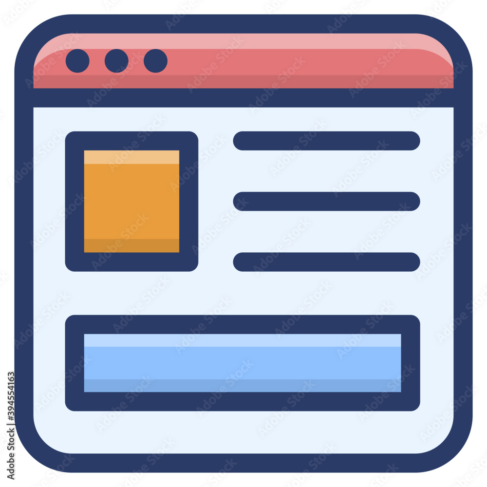 Web Interface Vector Web Interface Vector