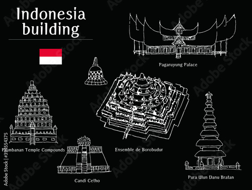 インドネシアの有名な建物