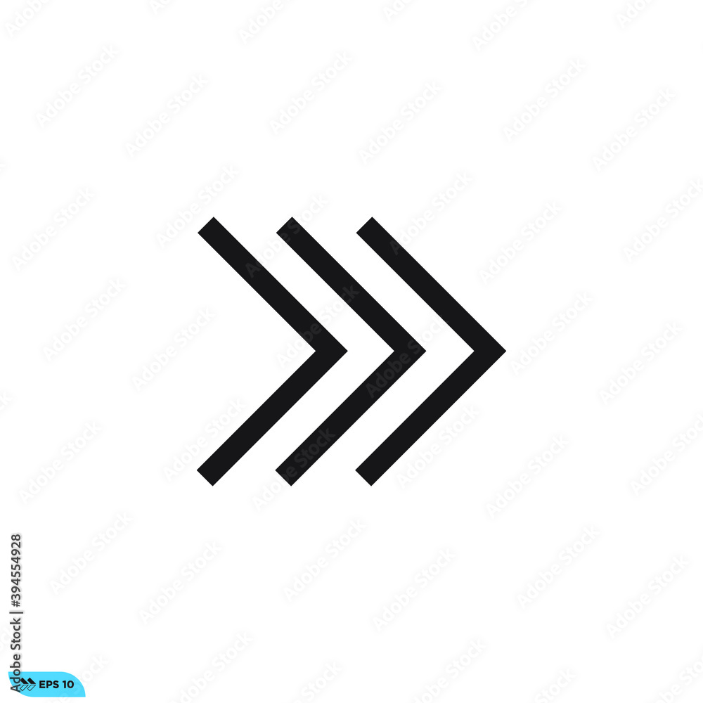 Icon vector graphic of arrow, good for template Icon vector graphic of arrow, good for template