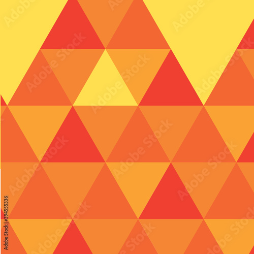 Abstract Banners Triangle Orange Colour Vector Illustration.