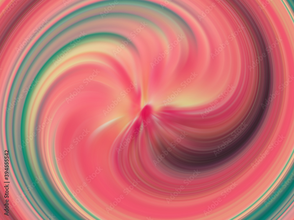 Obraz premium Colorful twisted background.Abstract background effect with pink color tone.Wallpaper design illustration.