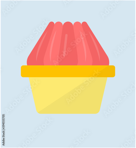Jelly Cup Vector 