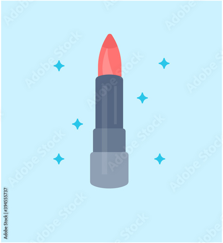 Ladies Lipstick Vector 
