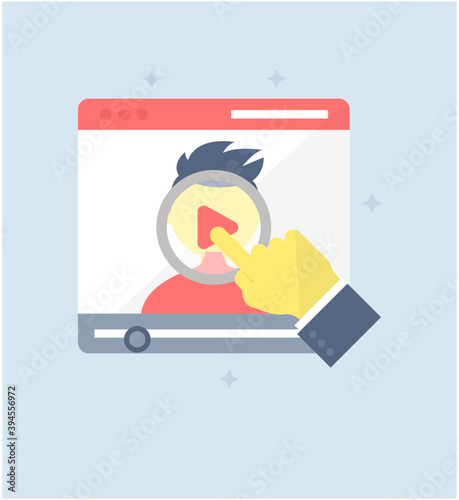 Online Webinar Vector 