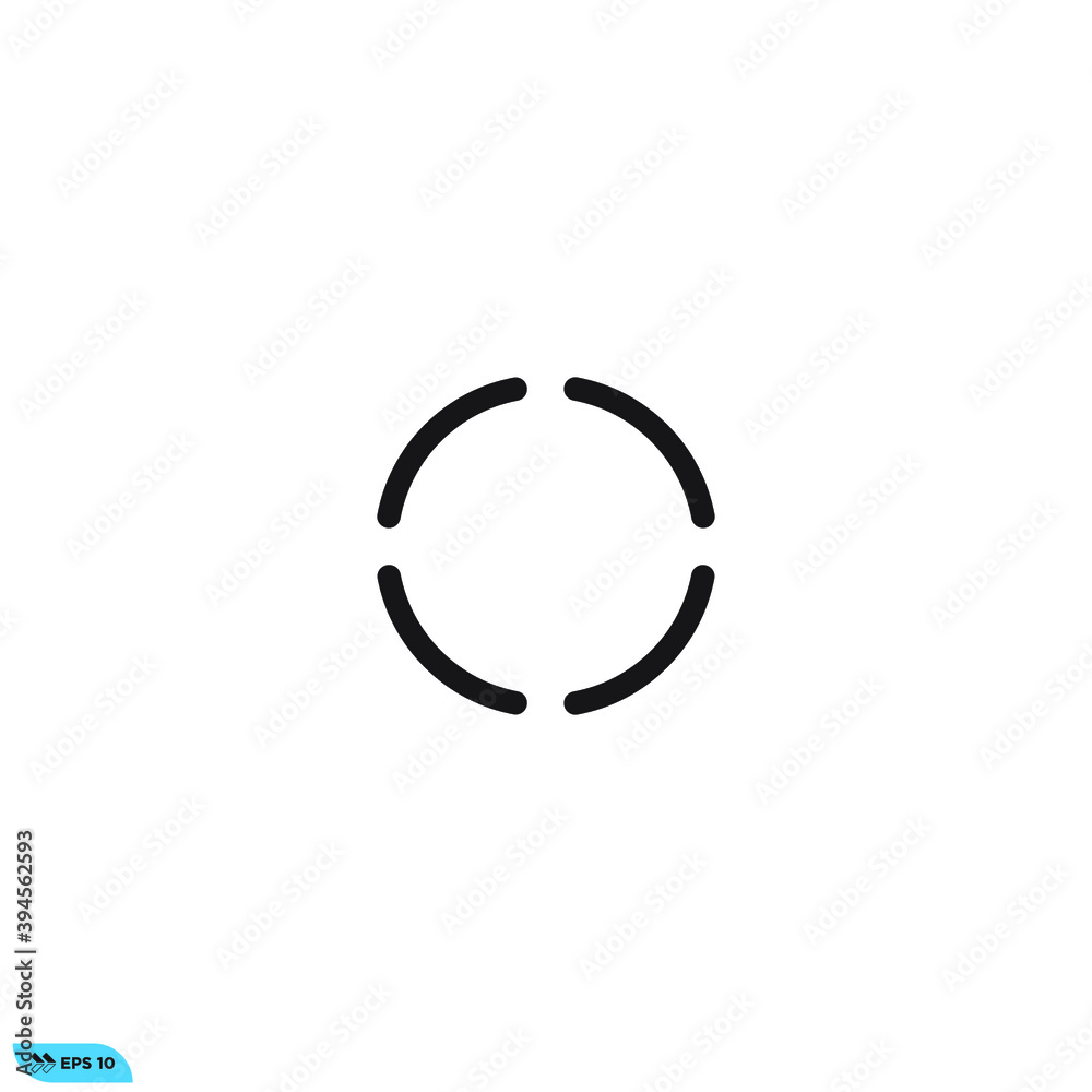Icon vector graphic of pattern abstrct Icon vector graphic of pattern abstrct