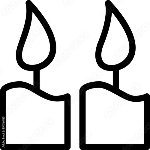 
Candles Vector Icon
