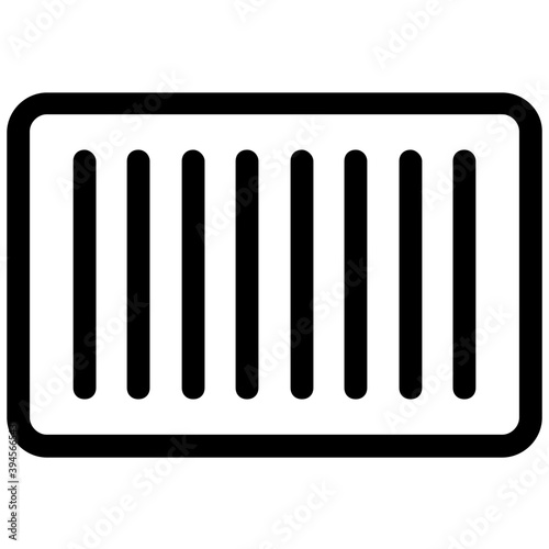  Barcode Vector Icon 