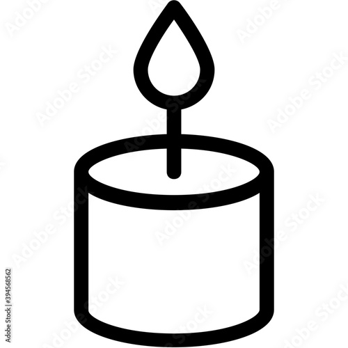 
Candle Vector Icon
