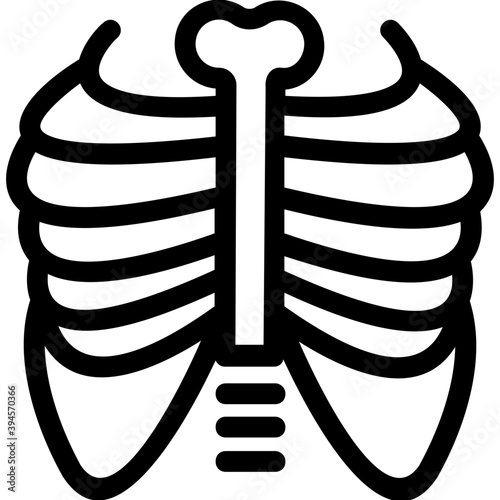 
Ribs Vector Icon
