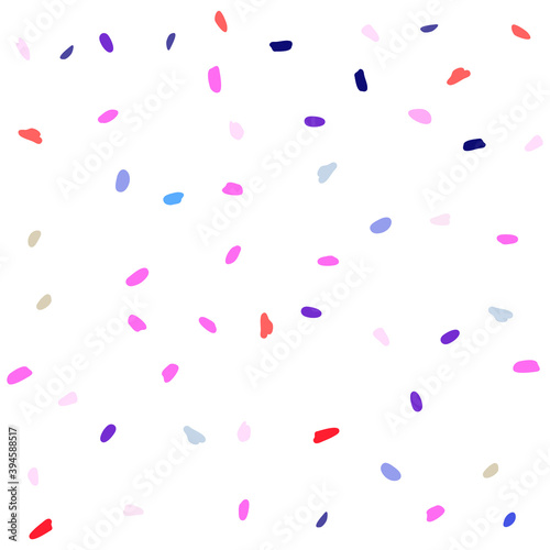 Multicolored spots pattern  Acrylic brushes paint seamless background