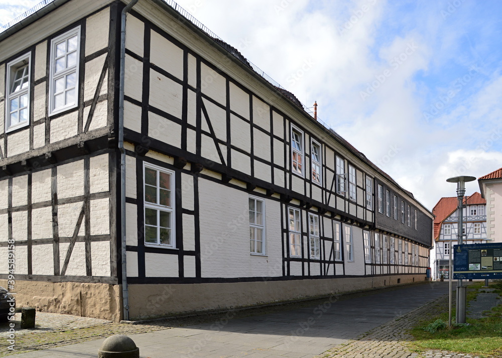 Naklejka premium Die Altstadt von Gifhorn, Niedersachsen