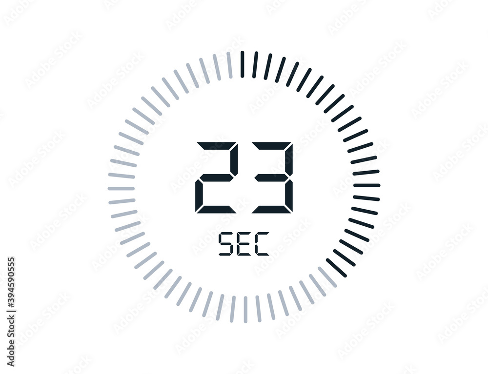 23 second timers Clocks, Timer 23 sec icon 23 second timers Clocks, Timer 23 sec icon