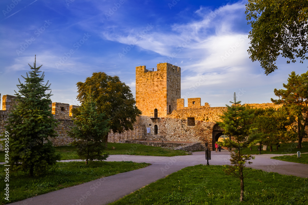 Naklejka premium Kalemegdan fortress Beograd - Serbia